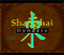 Shangai dynasty
