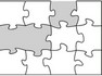 White jigsaw