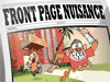 Front page nuisance
